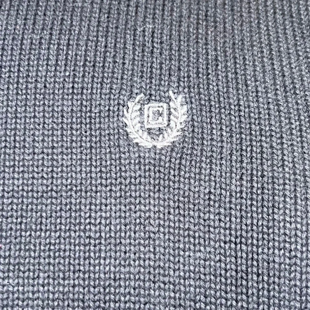 Chaps Mens Size Large Black Crewneck Sweater Crest Logo Long Sleeve Cotton - Picture 8 of 11